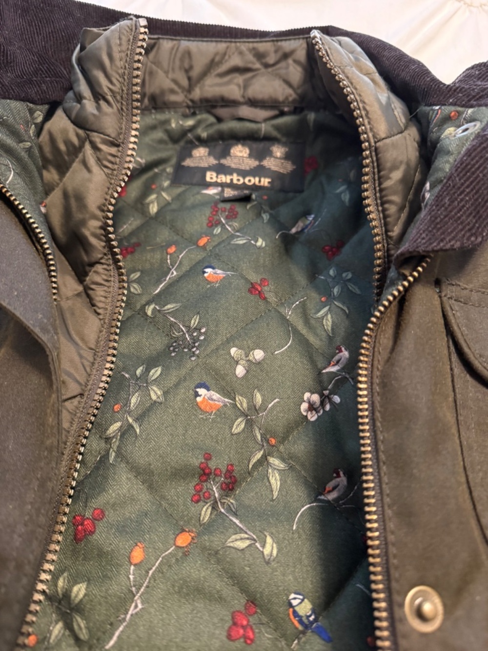 Barbour Chaffinch Wax Jacket - Picture 3 of 6